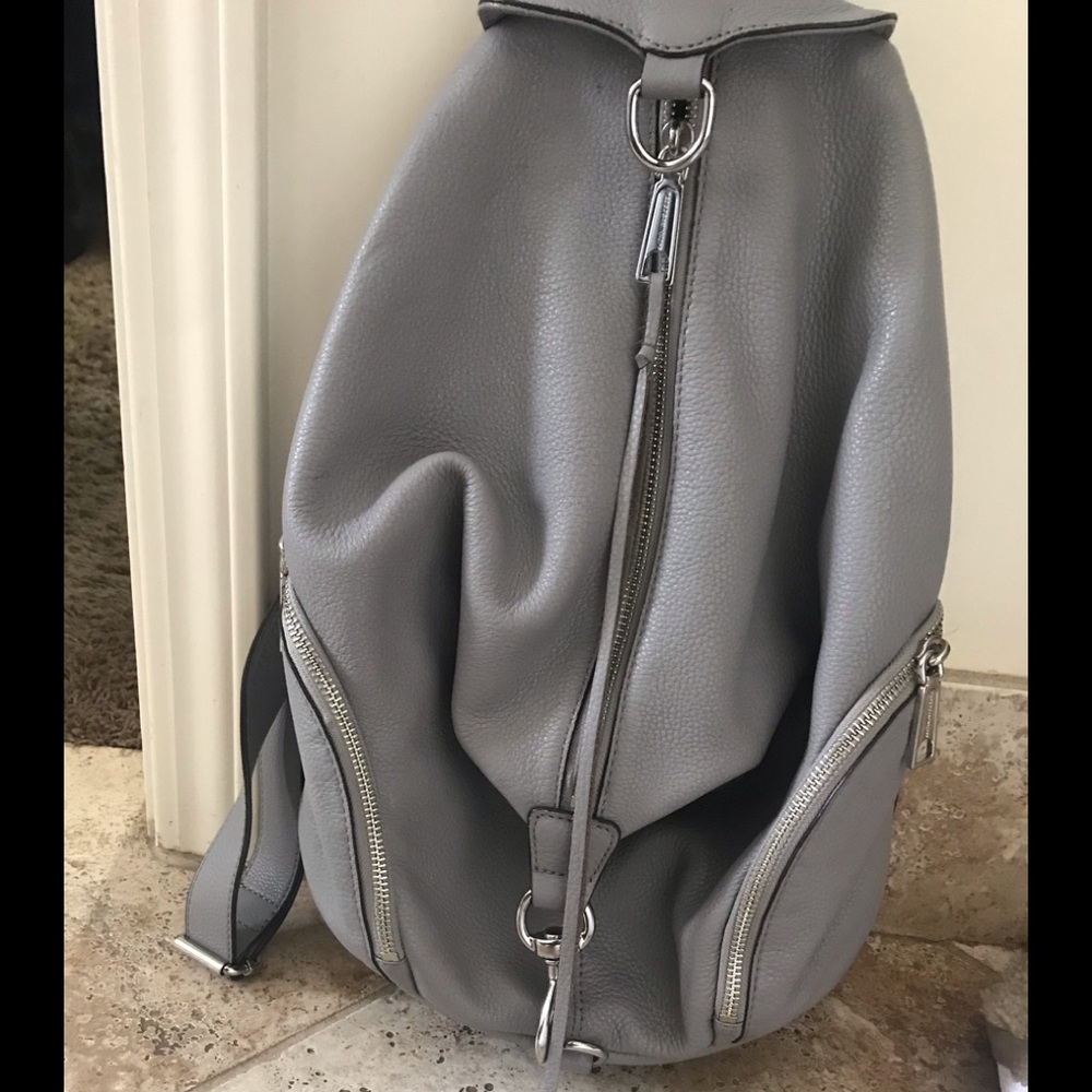 Rebecca Minkoff grey Julian backpack